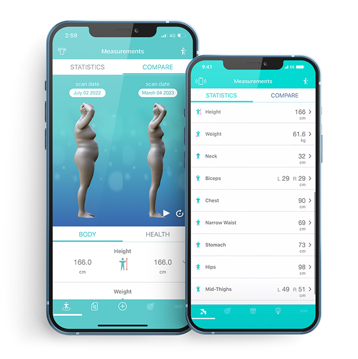 3D Body Scanning App How it Works Bodymapp